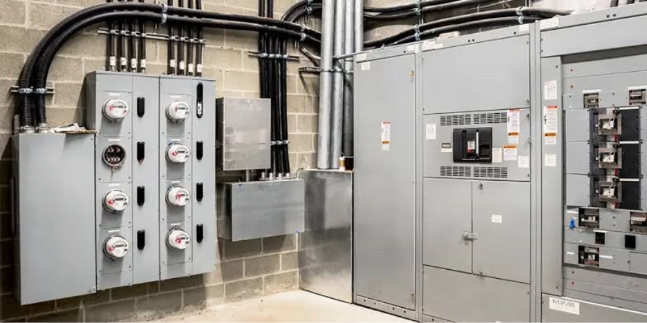Heavy commercial power distribution engineered by a master electrician